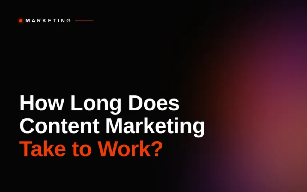 Madexify featured image reading How Long Does Content Marketing Take to Work
