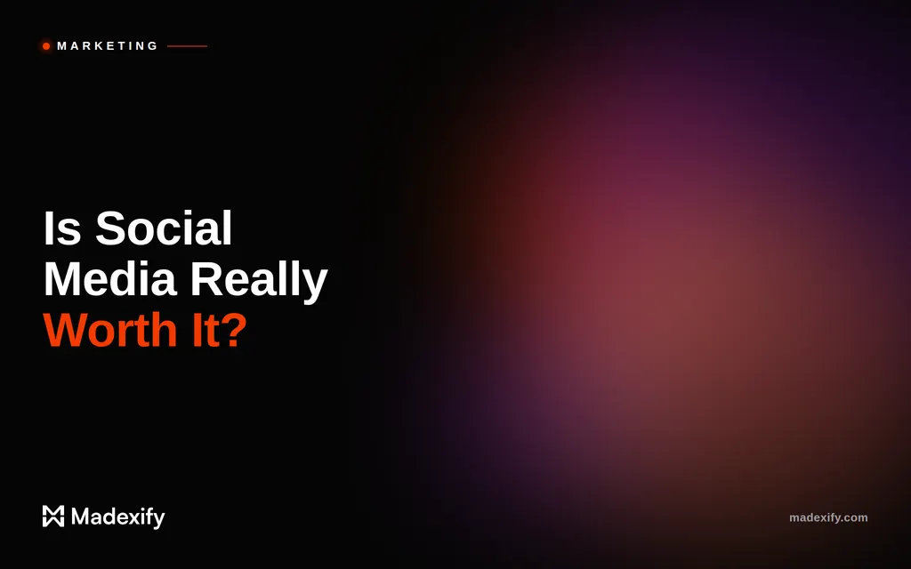 Illustration representing whether social media marketing is worth it and how to measure ROI